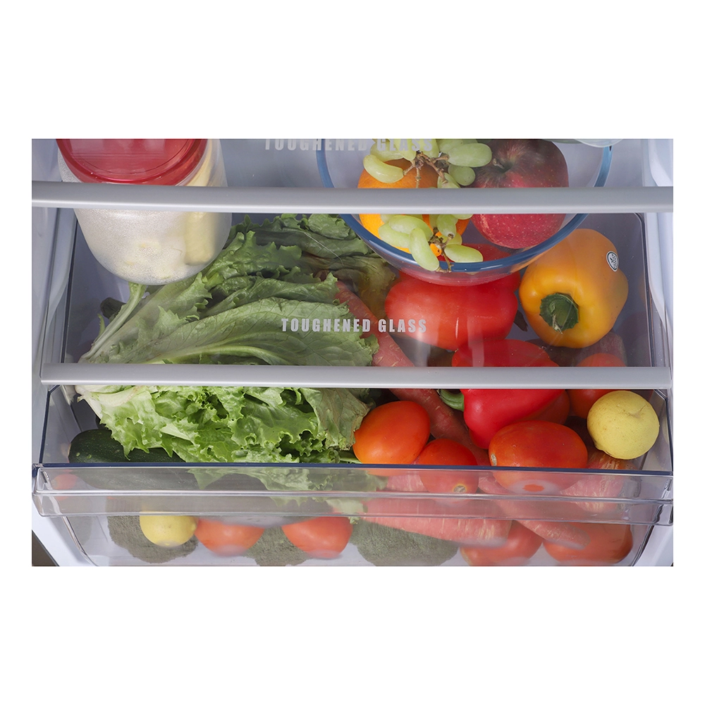 Haier 185L 2 Star Direct Cool Single Door Refrigerator with Toughened Glass Shelf HRD-2062CHG-N